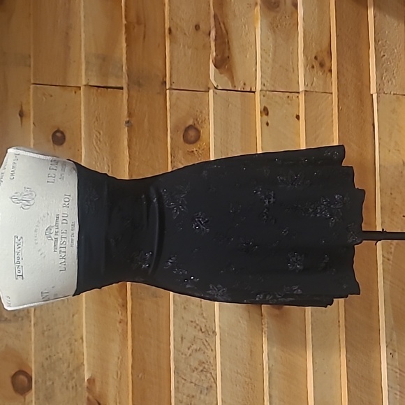 Strapless black mini dress size sm - Picture 5 of 6